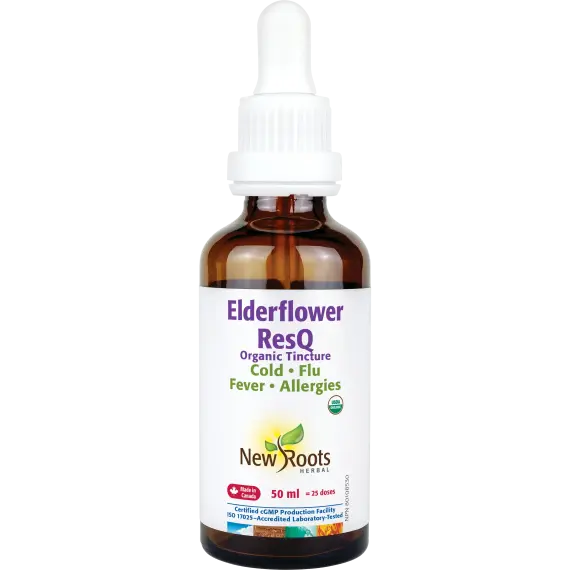 Elderflower ResQ Organic Tincture